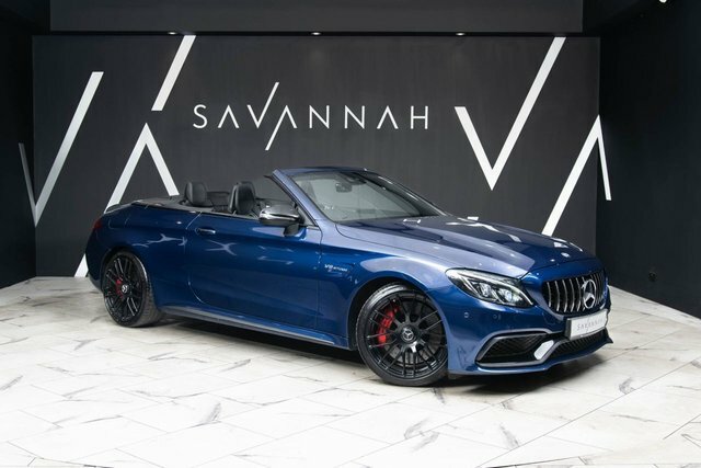Mercedes-Benz C Class 2016 4.0 C63 V8 Biturbo Amg S Premium Cabriolet Blue