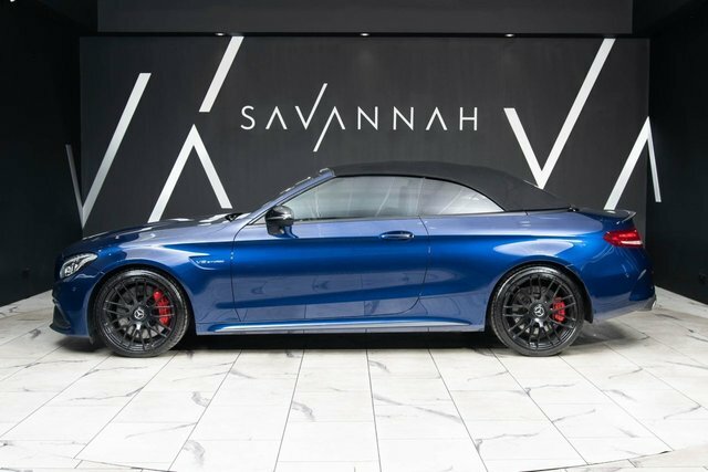 Mercedes-Benz C Class 2016 4.0 C63 V8 Biturbo Amg S Premium Cabriolet Blue #6