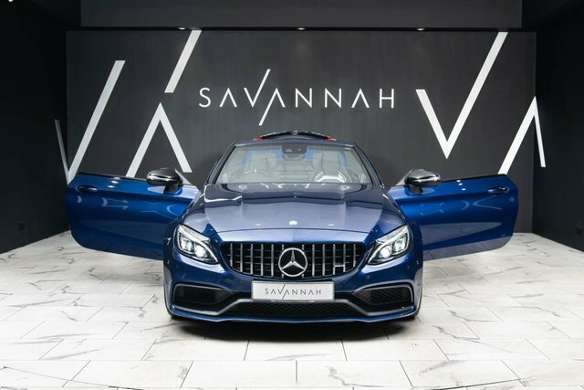 Mercedes-Benz C Class 2016 4.0 C63 V8 Biturbo Amg S Premium Cabriolet Blue #4