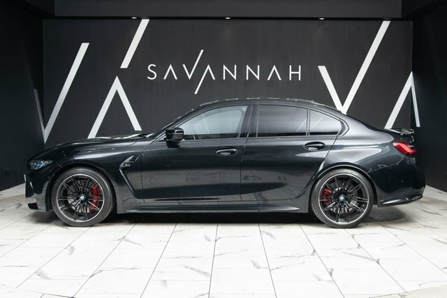BMW M3 2023 3.0 Biturbo Competition Saloon Ste BG73NTT Black #6