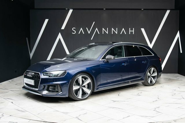 Audi RS4 Avant 2018 2.9 Tfsi V6 Carbon Edition Estate WF18AAN Blue #4