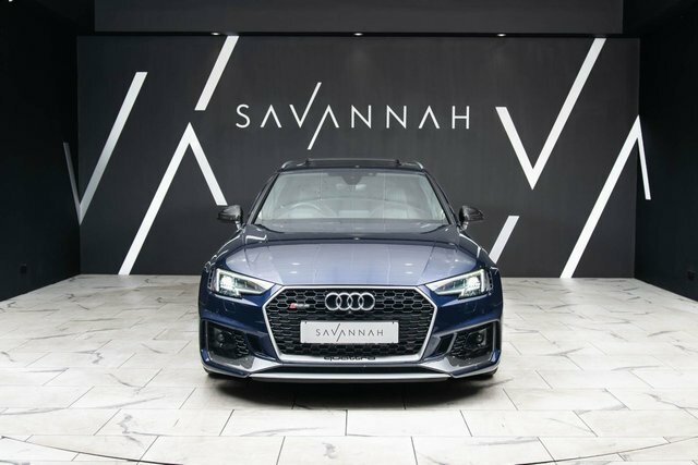 Audi RS4 Avant 2018 2.9 Tfsi V6 Carbon Edition Estate WF18AAN Blue #3