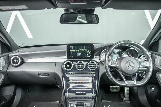 Mercedes-Benz C Class 2017 4.0 C63 V8 Biturbo Amg Premium Saloon P GU67JMX Grey #2