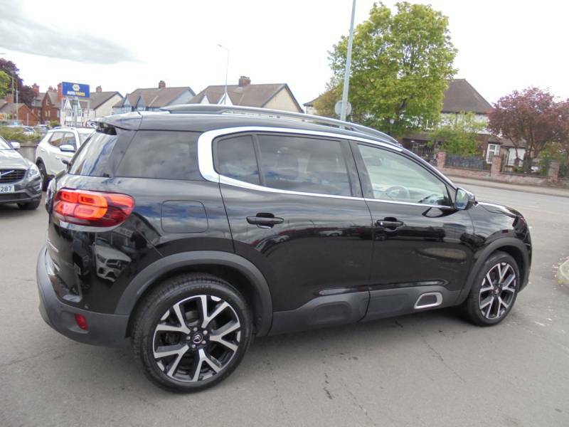 Citroen C5 Aircross 1.5 Bluehdi 130 Shine Plus - 2021 70 KV70BVN Black #6