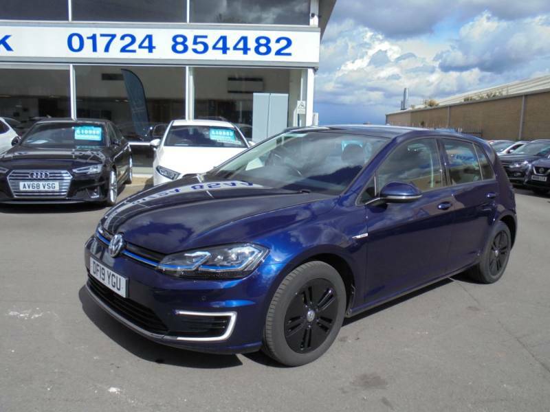 Volkswagen e-Golf 99Kw E-golf 35Kwh - 2019 19 Blue #2