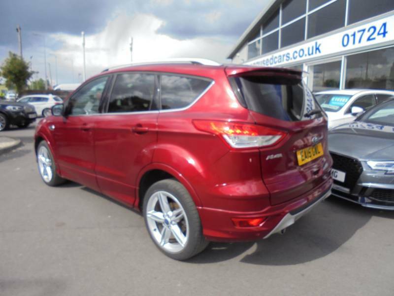 Ford Kuga 2.0 Tdci 180 Titanium X Sport Powershift - 201 EA15GWL Red #2