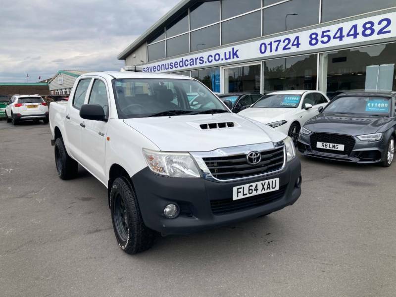 Toyota HILUX Active Dcab Pick Up 2.5 D-4d 4Wd 144 - 2014 64 White #2