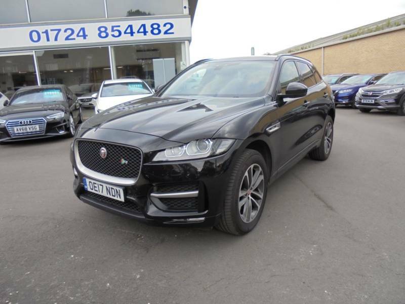 Jaguar F-Pace 2.0D R-sport Awd - 2017 17 OE17NDN Black #2