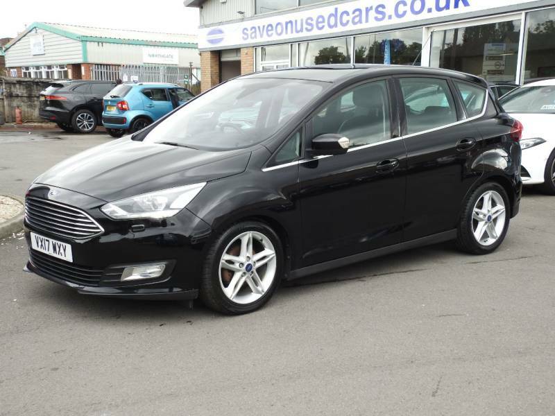 Ford C-Max 1.0 Ecoboost 125 Titanium X - 2017 17 VX17WXY Black #2