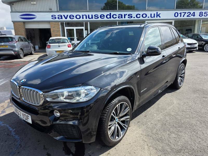 BMW X5 Xdrive40d M Sport 7 Seat - 2017 67 Black