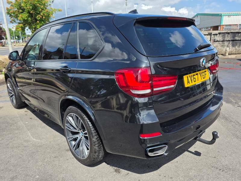 BMW X5 Xdrive40d M Sport 7 Seat - 2017 67 AV67YOF Black #2