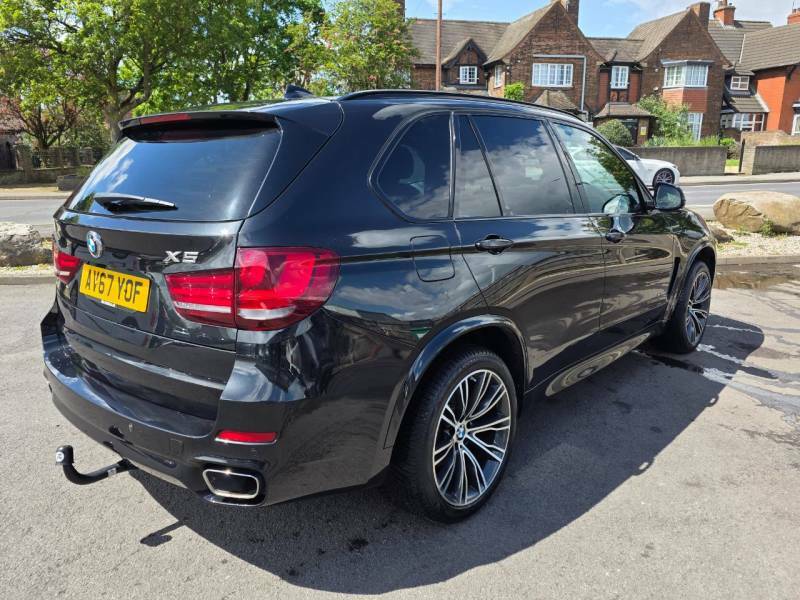 BMW X5 Xdrive40d M Sport 7 Seat - 2017 67 AV67YOF Black #5