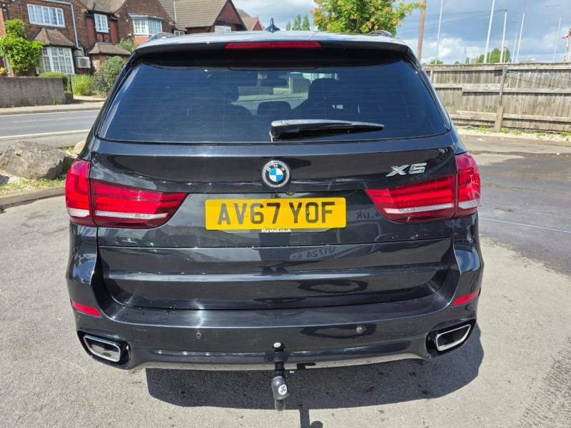 BMW X5 Xdrive40d M Sport 7 Seat - 2017 67 AV67YOF Black #4