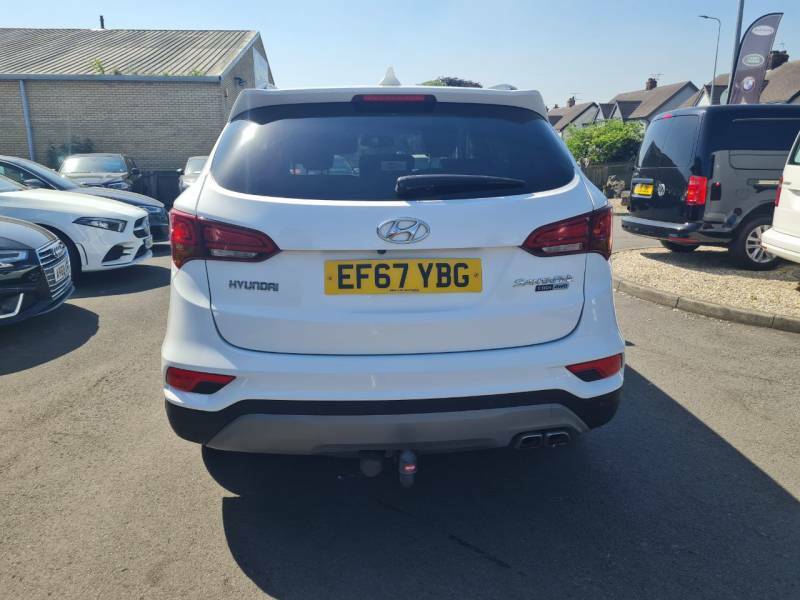 Hyundai Santa Fe 2.2 Crdi Blue Drive Premium 7 Seats - 2018 White #4