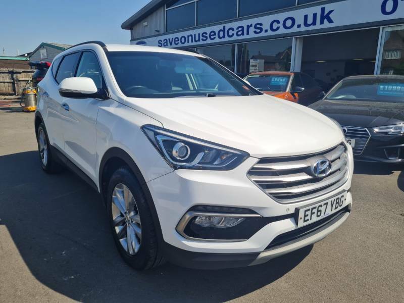 Hyundai Santa Fe 2.2 Crdi Blue Drive Premium 7 Seats - 2018 White #2