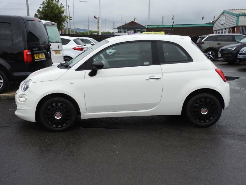 Fiat 500 1.2 Pop - 2017 67 YS67GKY White #3