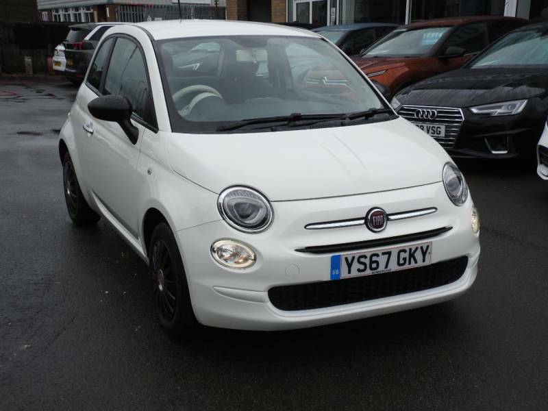 Fiat 500 1.2 Pop - 2017 67 YS67GKY White #6