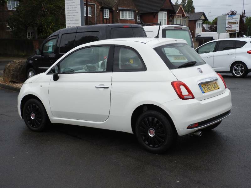 Fiat 500 1.2 Pop - 2017 67 YS67GKY White #4