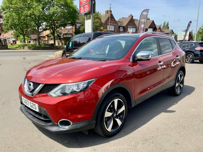 Nissan Qashqai 1.5 Dci N-connecta - 2017 67 CX67GZS Red #2