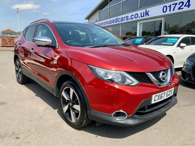 Nissan Qashqai 1.5 Dci N-connecta - 2017 67 CX67GZS Red #6