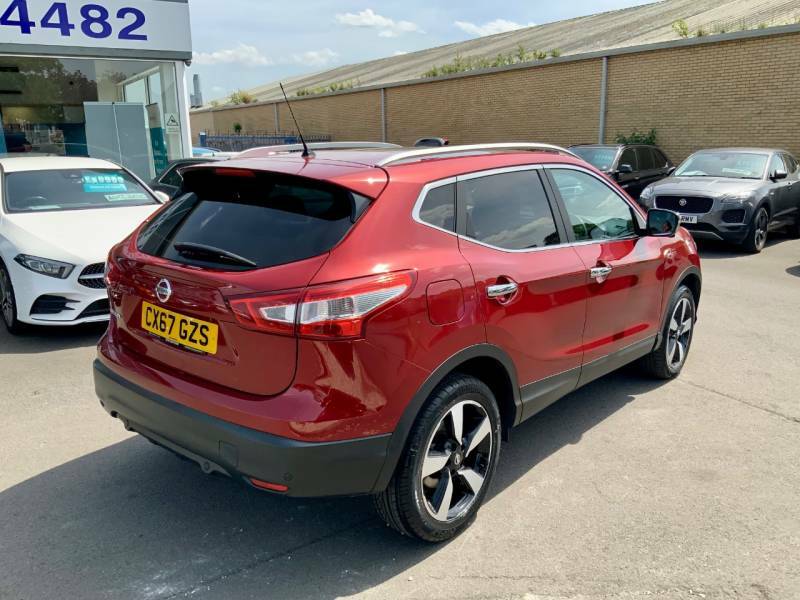 Nissan Qashqai 1.5 Dci N-connecta - 2017 67 CX67GZS Red #5