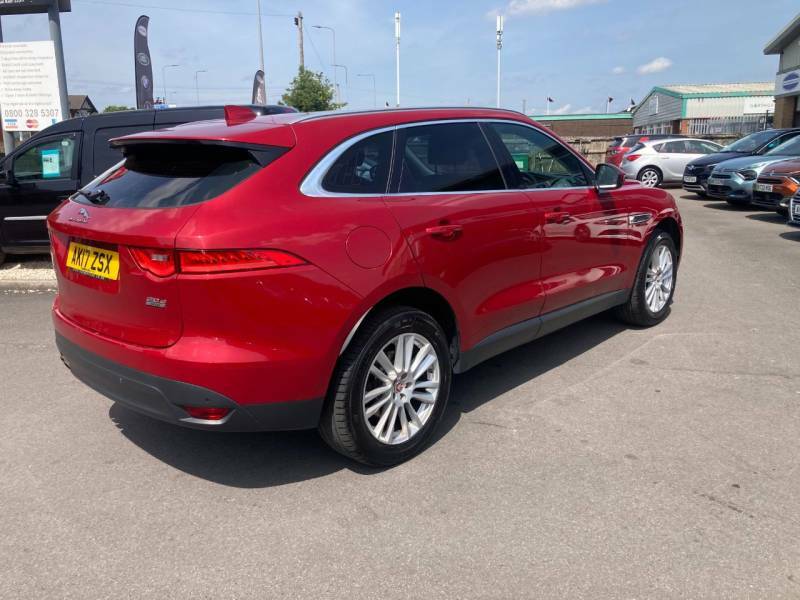 Jaguar F-Pace 2.0D Portfolio Awd - 2017 17 AK17ZSX Red #6