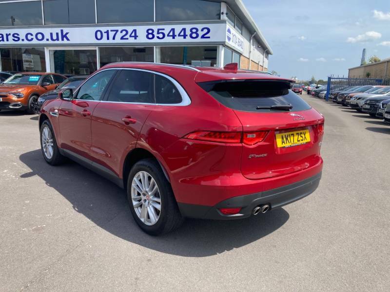 Jaguar F-Pace 2.0D Portfolio Awd - 2017 17 AK17ZSX Red #2