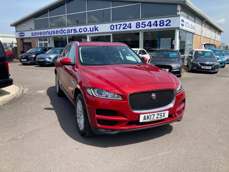 Jaguar F-Pace 2.0D Portfolio Awd - 2017 17 AK17ZSX Red #4