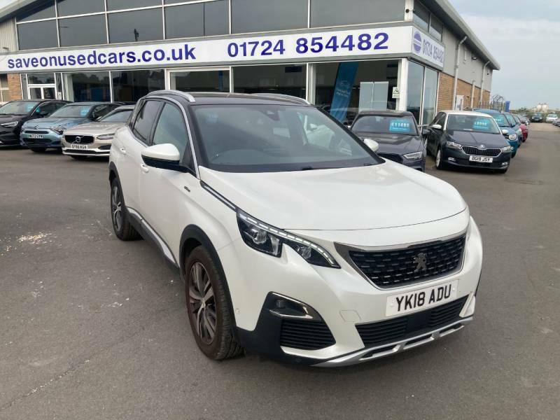 Peugeot 3008 1.6 Bluehdi 120 Gt Line - 2018 18 White