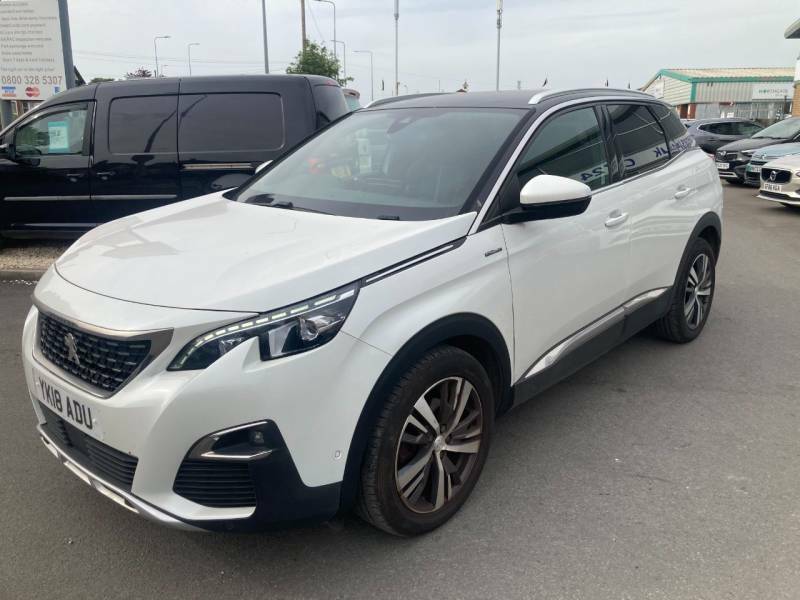 Peugeot 3008 1.6 Bluehdi 120 Gt Line - 2018 18 YK18ADU White #3