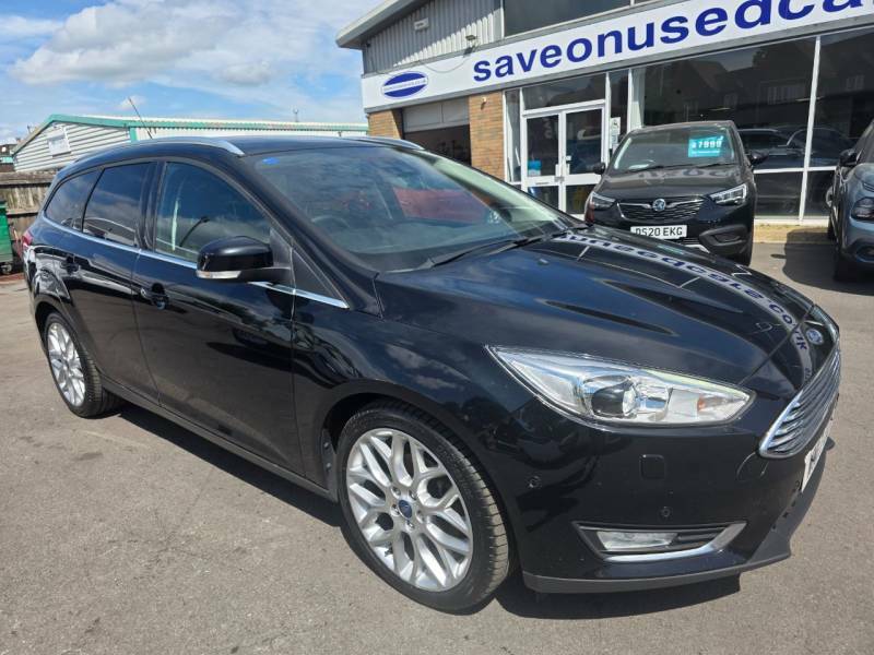 Ford Focus 1.5 Tdci 120 Titanium X - 2017 17 Black