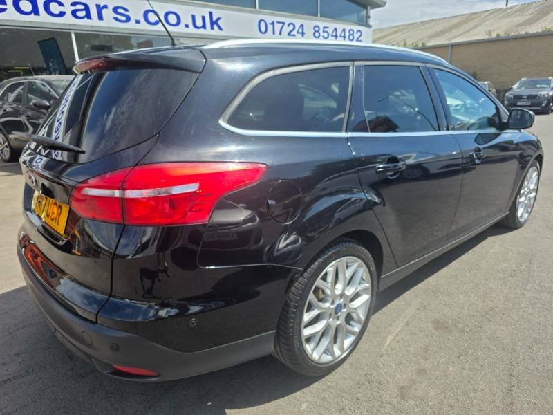 Ford Focus 1.5 Tdci 120 Titanium X - 2017 17 WN17UCR Black #3