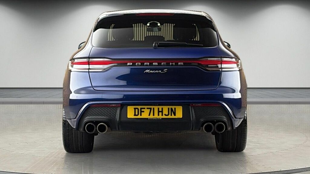 Porsche Macan 2.9T V6 S Suv Pdk 4Wd Euro 6 Ss 380 DF71HJN Blue #4