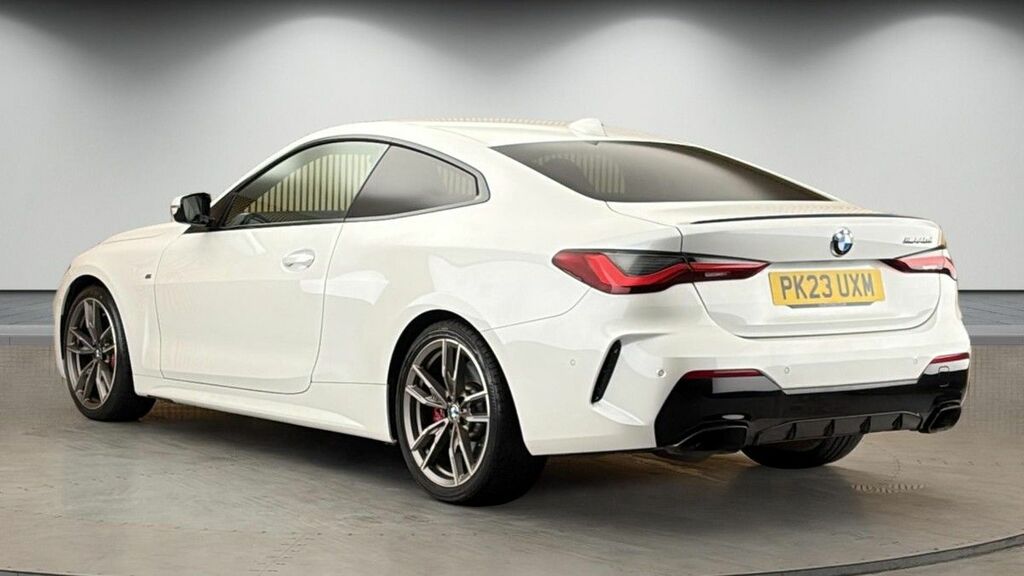 BMW 4 Series Gran Coupe M440d Xdrive Coupe PK23UXM White #2