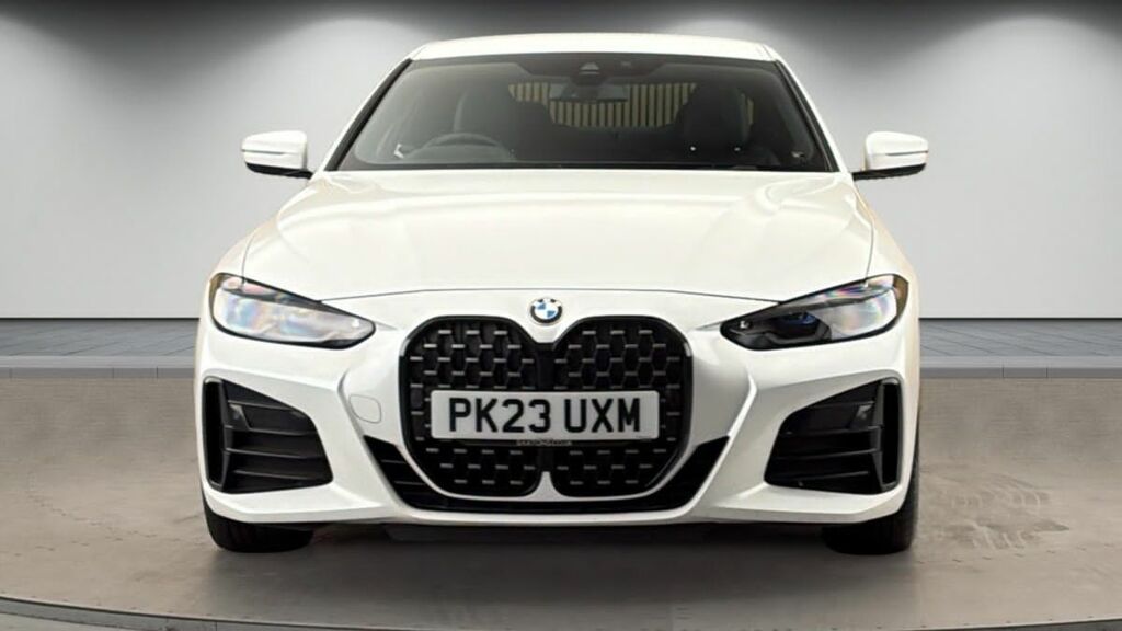 BMW 4 Series Gran Coupe M440d Xdrive Coupe PK23UXM White #3