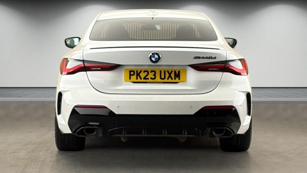 BMW 4 Series Gran Coupe M440d Xdrive Coupe PK23UXM White #4