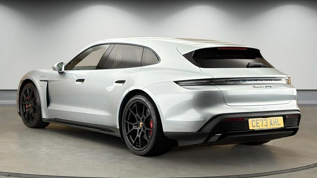 Porsche Taycan Performance Plus 93.4Kwh Gts Sport Turismo Ele CE73AHL Silver #2