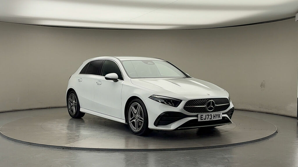 Mercedes-Benz A Class 1.3 A200h Mhev Amg Line Premium Hatchback Pe White