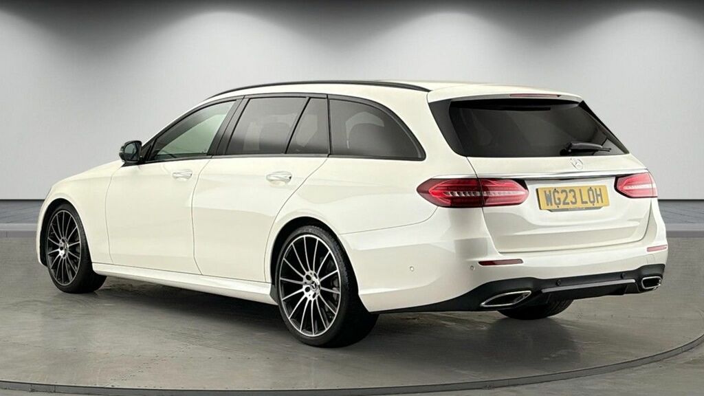 Mercedes-Benz E Class 2.0 E220dh Mhev Amg Line Night Edition Premium Pl WG23LOH White #2