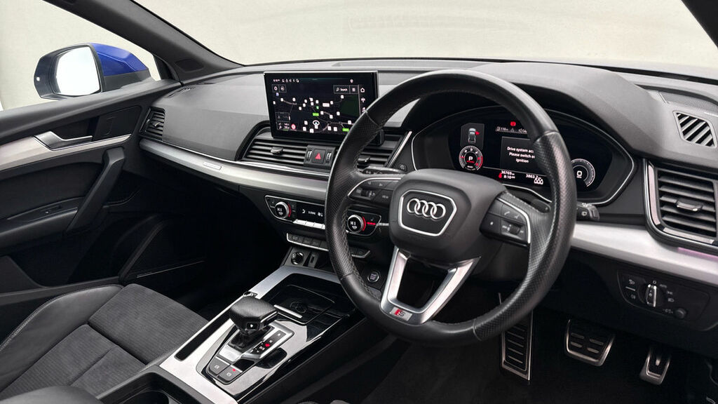 Audi Q5 2.0 Tdi 40 S Line Suv S Tronic Quattro DY71FGZ Blue #5
