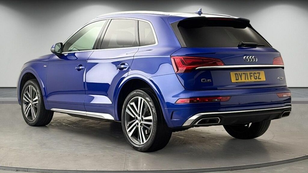 Audi Q5 2.0 Tdi 40 S Line Suv S Tronic Quattro DY71FGZ Blue #2