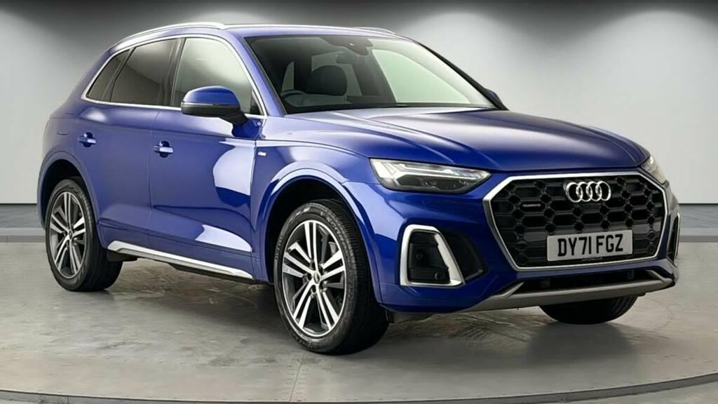 Audi Q5 2.0 Tdi 40 S Line Suv S Tronic Quattro Blue