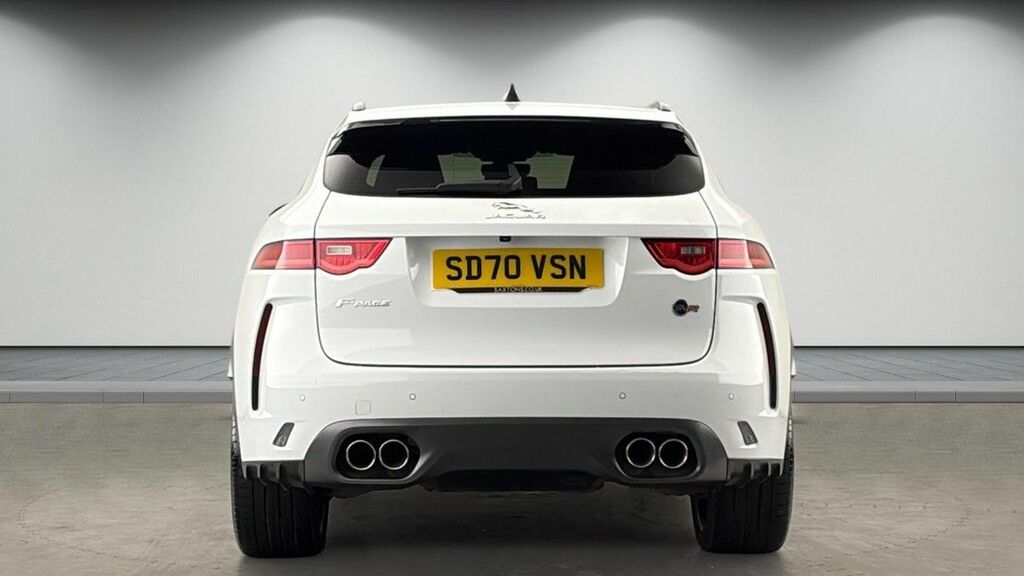 Jaguar F-Pace 5.0 V8 Svr Suv Quickshift Awd Euro 6 S SD70VSN White #4