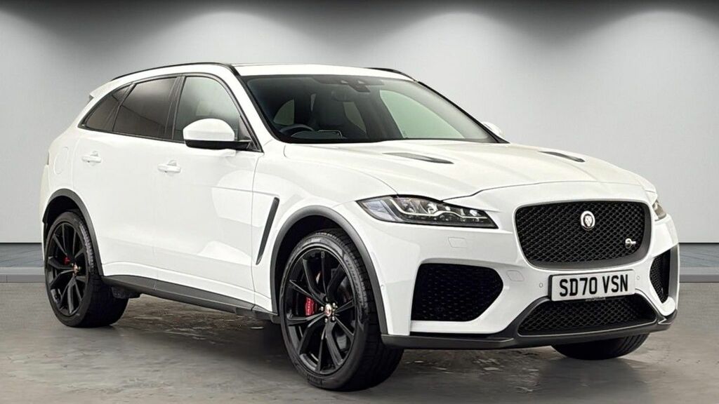 Jaguar F-Pace 5.0 V8 Svr Suv Quickshift Awd Euro 6 S White