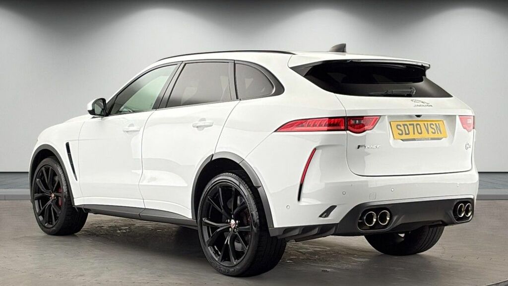 Jaguar F-Pace 5.0 V8 Svr Suv Quickshift Awd Euro 6 S SD70VSN White #2