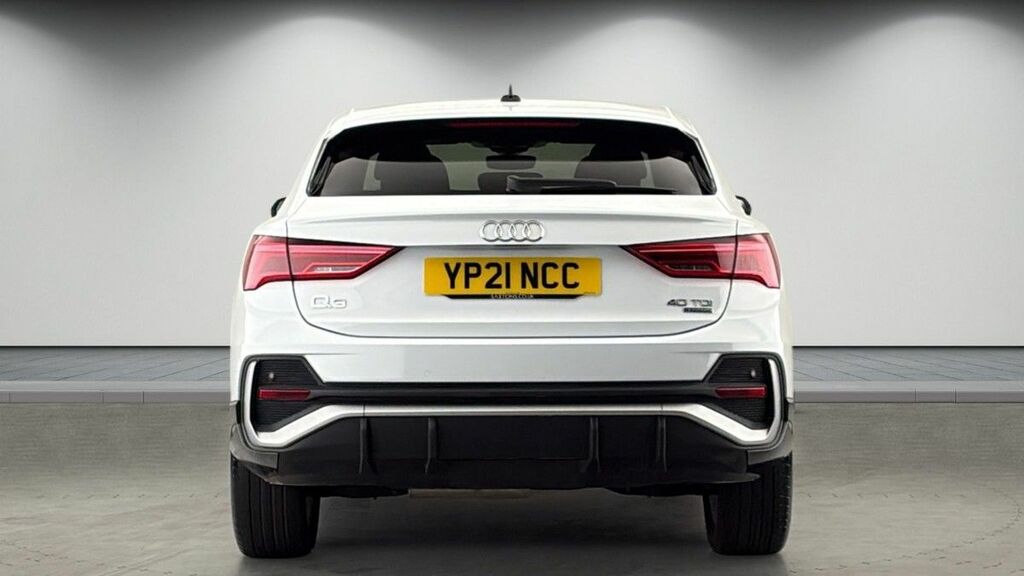 Audi Q3 2.0 Tdi 40 S Line Sportback S Tronic Qu YP21NCC White #4