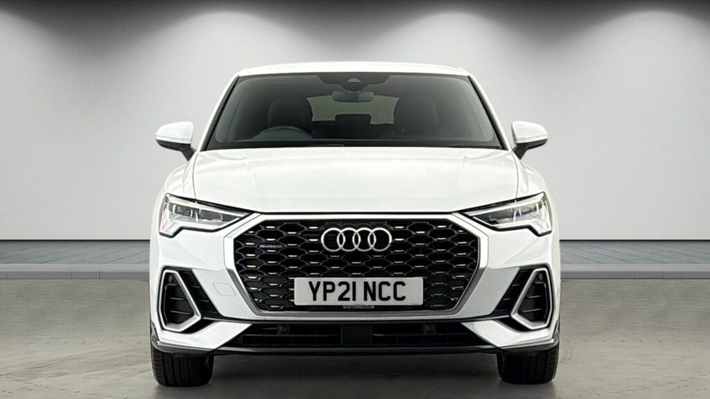 Audi Q3 2.0 Tdi 40 S Line Sportback S Tronic Qu YP21NCC White #3
