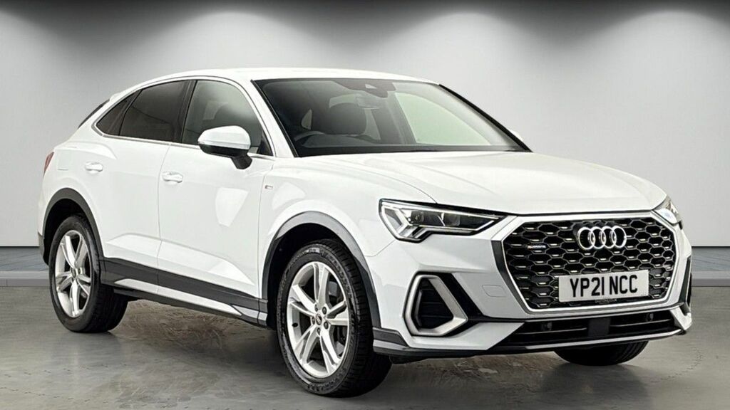 Audi Q3 2.0 Tdi 40 S Line Sportback S Tronic Qu White