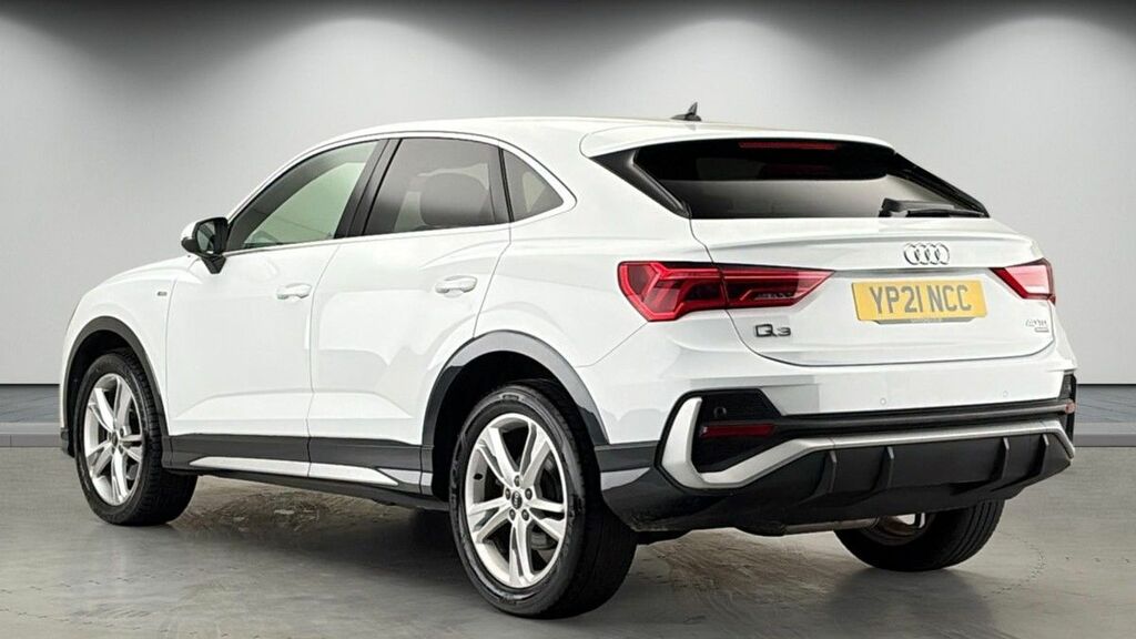 Audi Q3 2.0 Tdi 40 S Line Sportback S Tronic Qu YP21NCC White #2