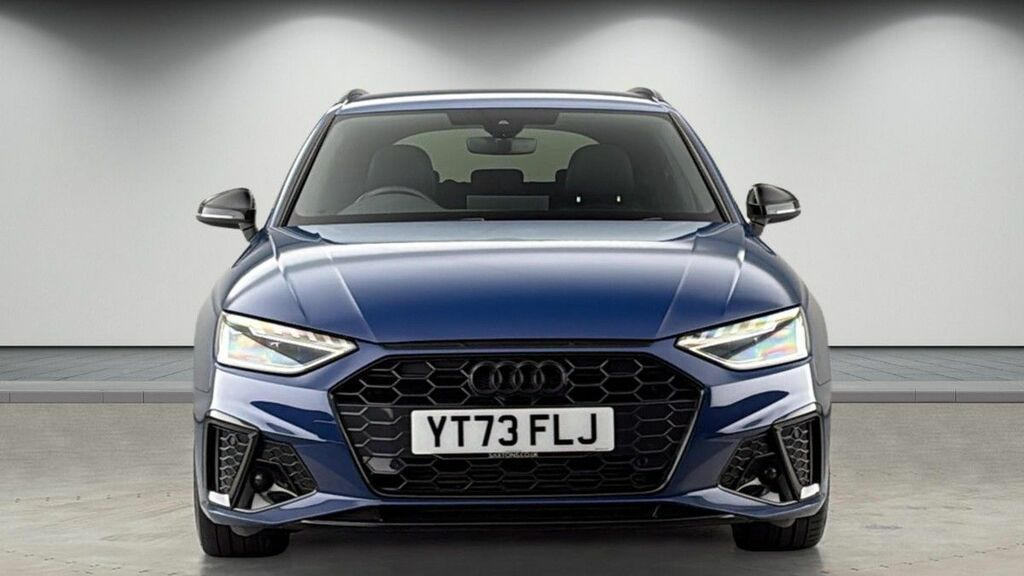 Audi A4 Avant 2.0 Tfsi 40 Black Edition Estate S Tron YT73FLJ Blue #3